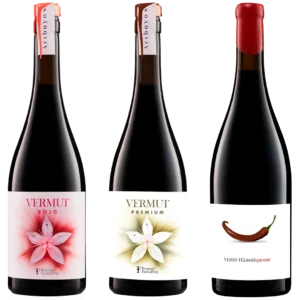 Pack tres vermut vermut picante la guindilla vermut artesanal de Zamroa